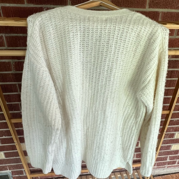 Cream Anthropologie cardigan sweater - Picture 7 of 11